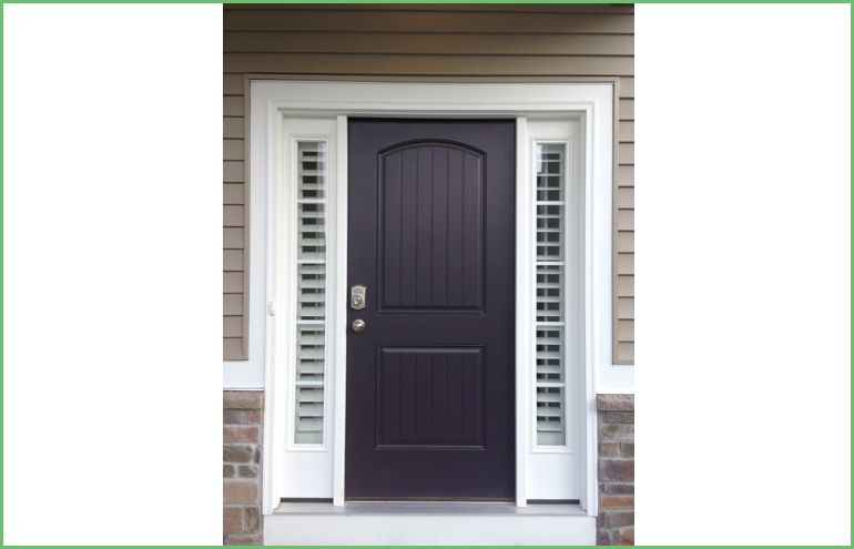 Sidelight Window Blinds » Finding Why Entry Door Sidelight - Screen Door (770x495), Png Download