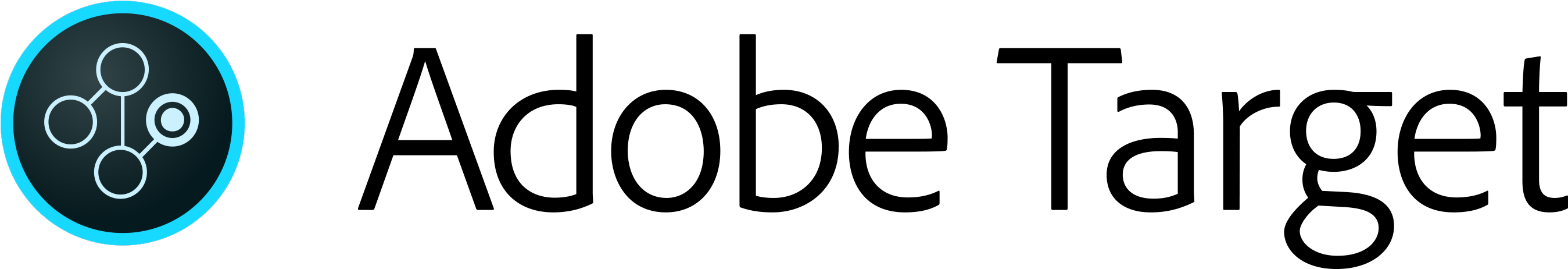 Getting Started - Adobe Target Logo (3549x976), Png Download