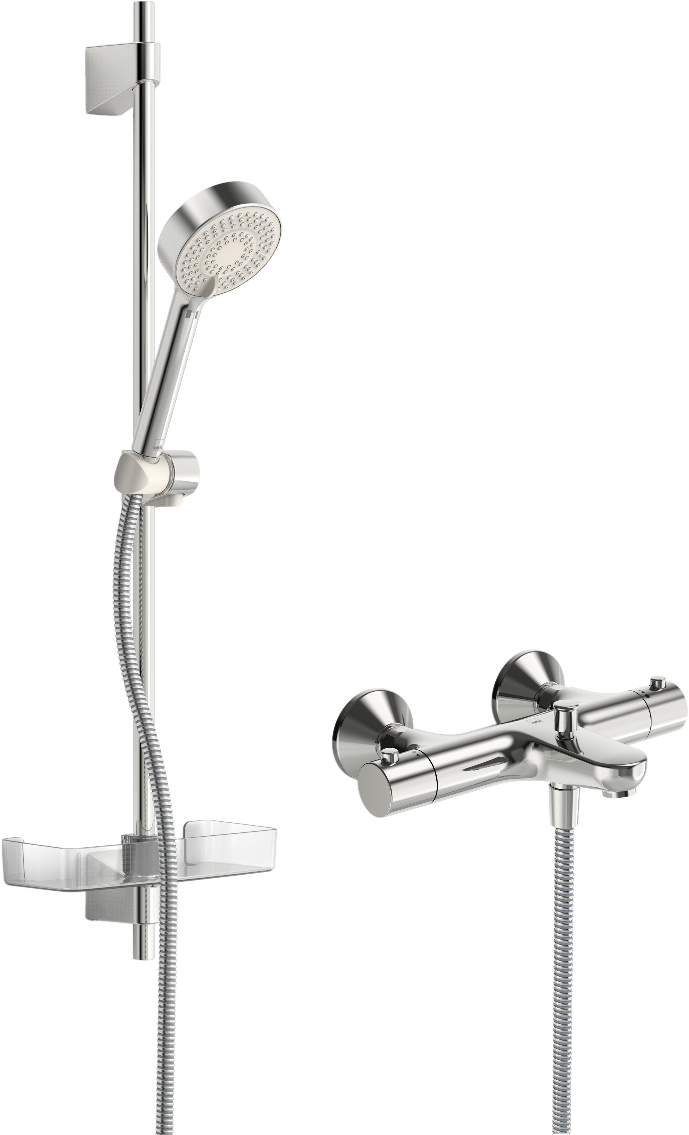 1348u Oras Safira, Bath And Shower Faucet With Shower - Oras Safira 1348u (2784x4582), Png Download