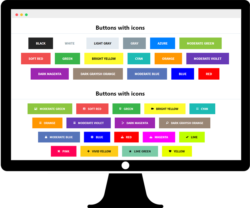 Buttons Are Convenient Tools When You Need More Traditional - Computer Monitor (800x666), Png Download