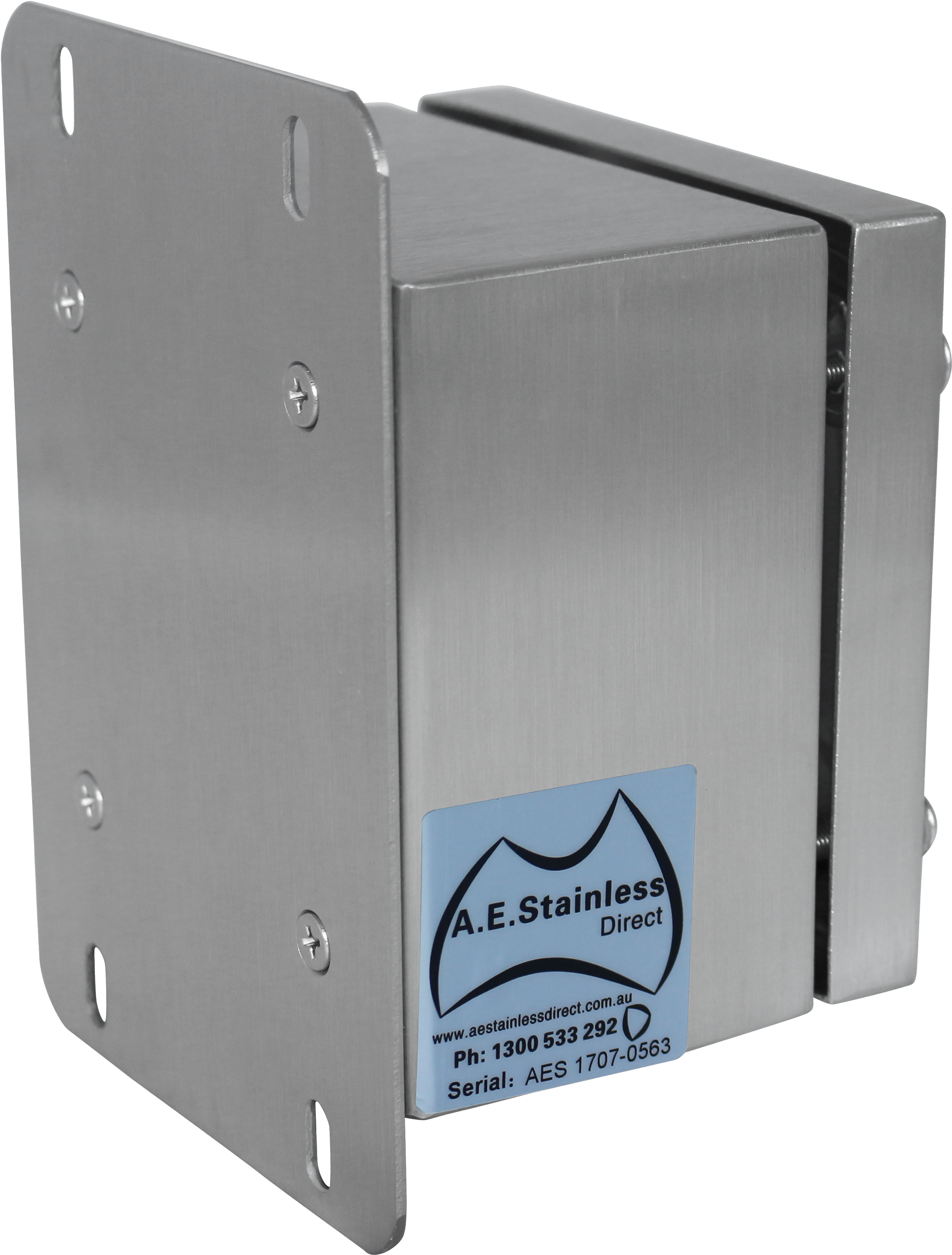 316 Stainless Steel Push Button Station 1 Hole Rear - Cupboard (5184x3456), Png Download