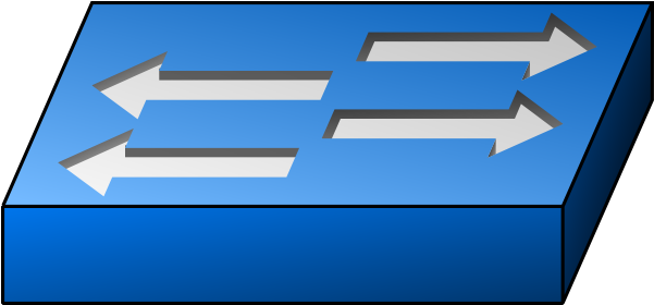 Favorite Network Switches For Surveillance - Network Switch Symbol (600x600), Png Download