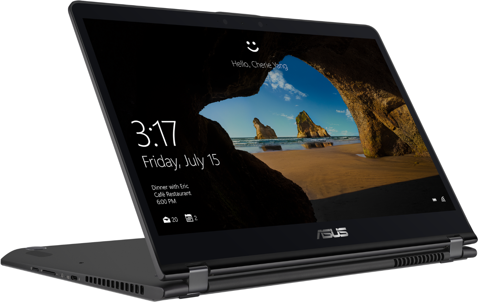 Asus Zenbook Flip Ux561un (1628x1080), Png Download
