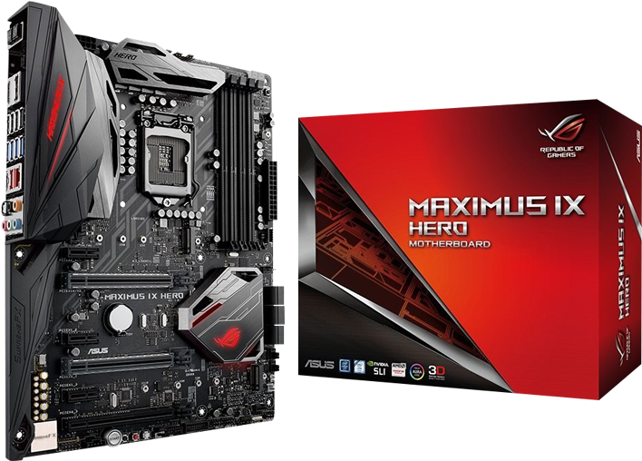 Sale Asus Rog Maximus Ix Hero - Asus Maximus Ix Hero (750x750), Png Download