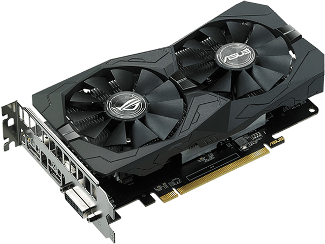 Both Asus Cards Are Identical In Appearance, Mind, - Asus Rx 460 4gb (700x504), Png Download