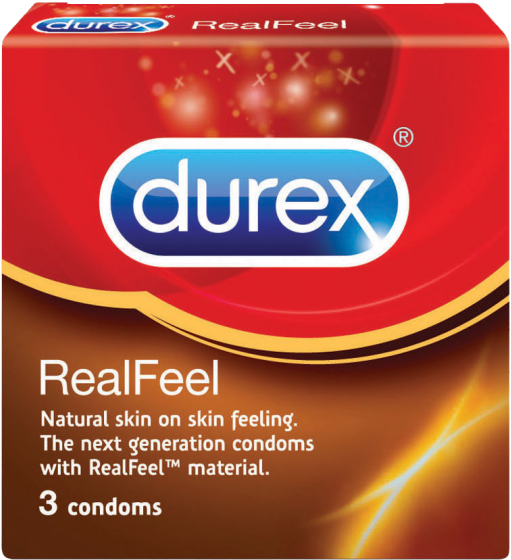 More Views - Durex Real Feel Png (600x600), Png Download
