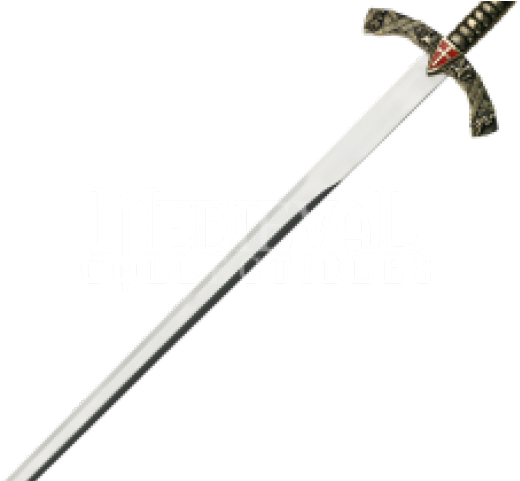 Weapon Clipart Knight Sword - Medieval Sword (640x480), Png Download