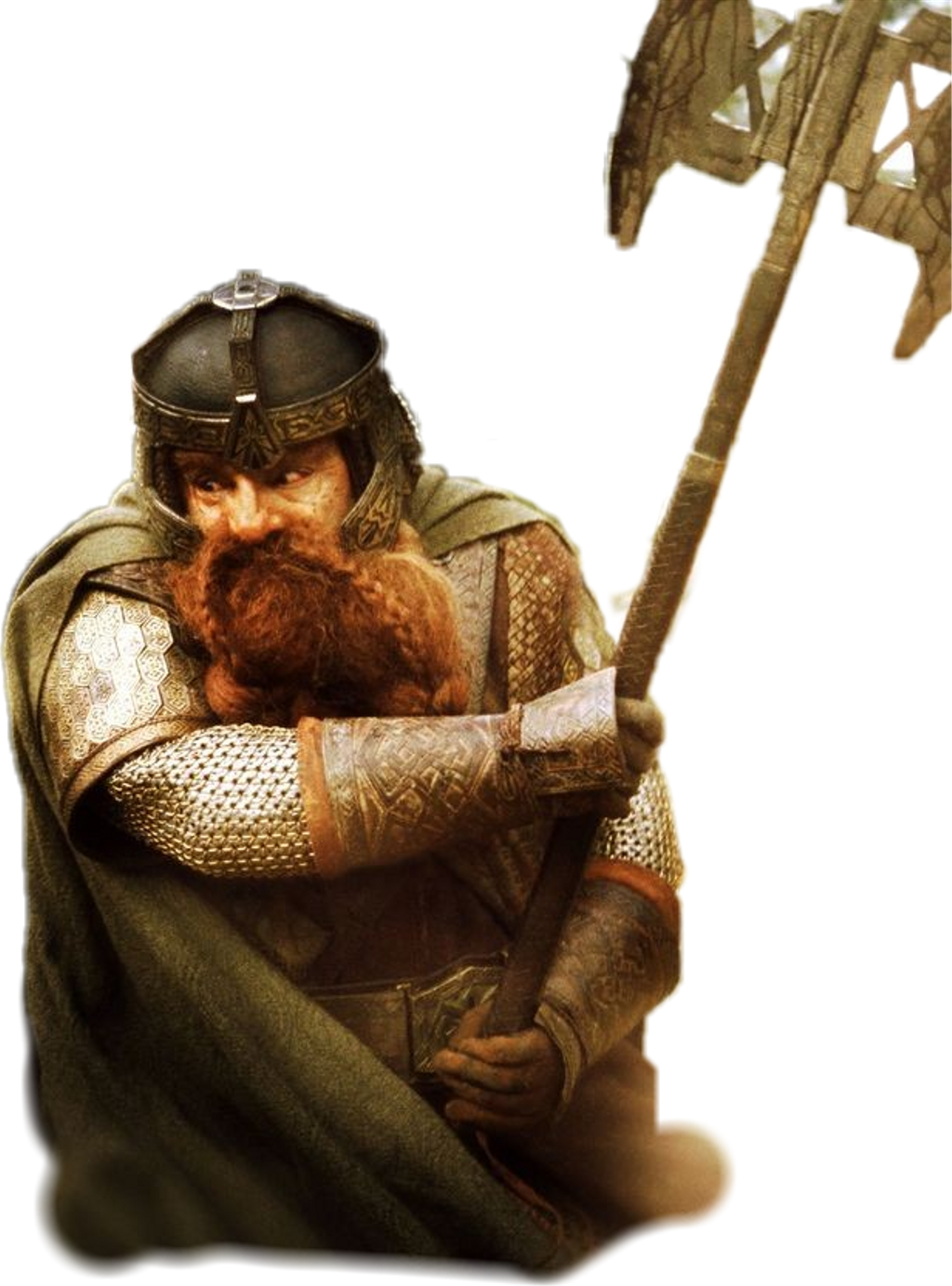 Lotr Sticker - Gimli Lord Of The Rings Hd (1024x1383), Png Download