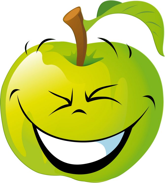 Фото, Автор Missis - Fruit Smiley (670x745), Png Download