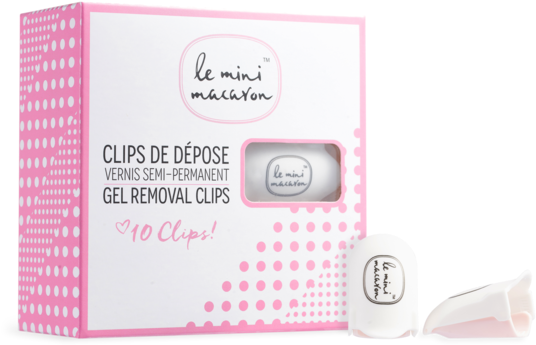 Remover Clips Remover Clips - Le Mini Macaron Gel Removal Clips (600x600), Png Download