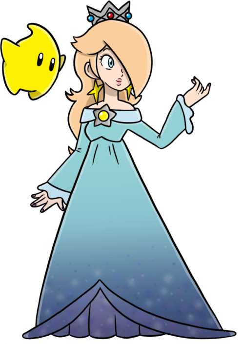 Rosalina Mario Kart - Rosalina Mario Party Star Rush (500x705), Png Download
