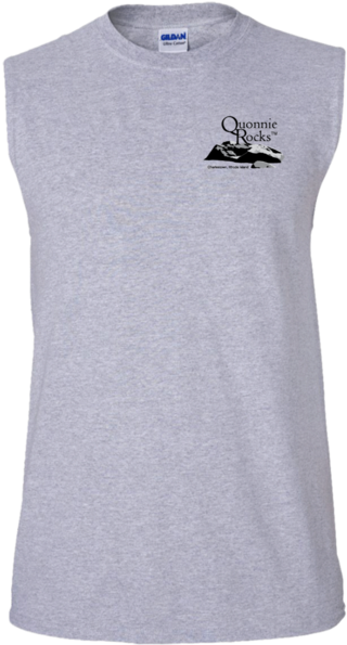 G270 Gildan Men's Ultra Cotton Sleeveless T-shirt - Active Tank (600x600), Png Download