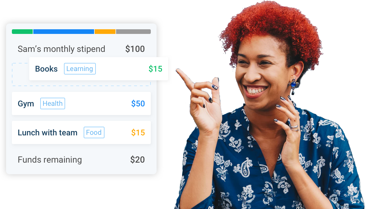 Example Perk Stipend For $100 A Month - Customer (1288x720), Png Download