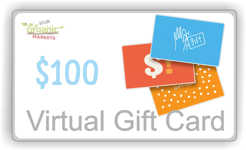 Picture Of $100 Virtual Gift Card - Graphic Design (800x487), Png Download