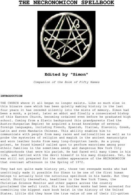 Necronomicon (600x776), Png Download
