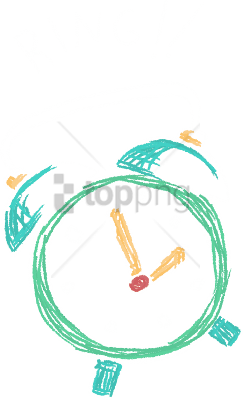 Free Png Clock Chalk Png Image With Transparent Background - Chalk Clock Png (481x787), Png Download