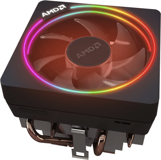 Wraith Max W/ Rgb Led, 85mm Height, Copper/aluminum - Amd Wraith Prism Cooler (700x700), Png Download