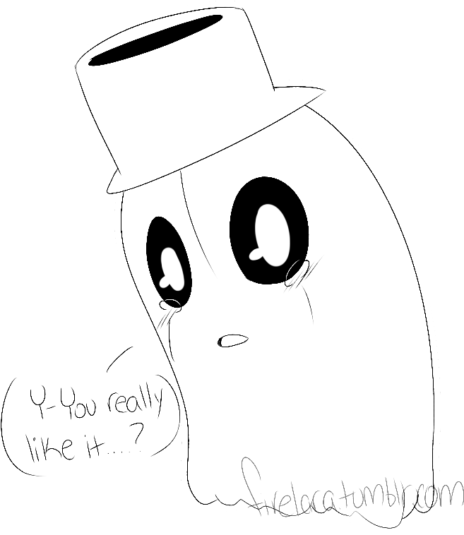 Yes Napstablook The Best Ghost Ever - Illustration (900x900), Png Download