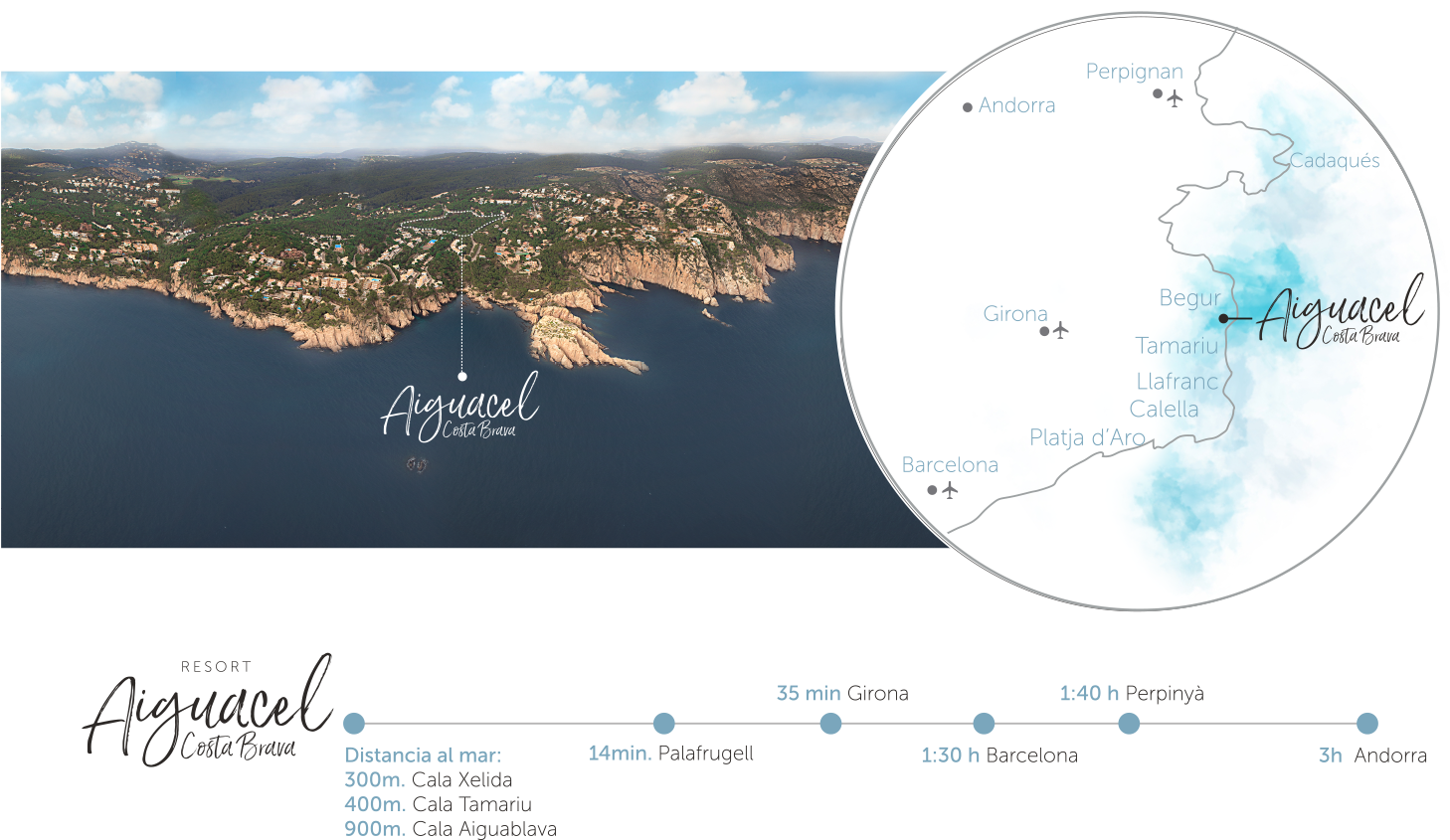 A Charming Village Of White Houses, Tranquillity And - Map (1494x854), Png Download