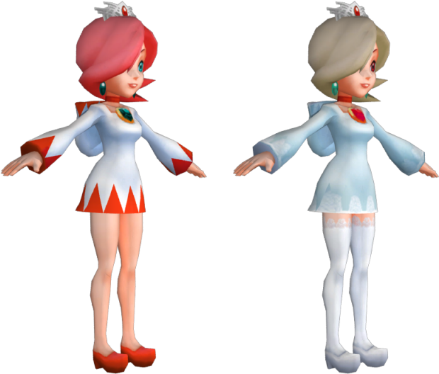 Download Zip Archive - Super Mario Sports Mix White Mage (750x650), Png Download