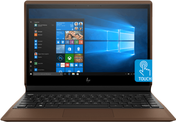 Center Facing - Hp Spectre Folio Laptop (700x525), Png Download