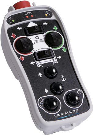 Yacht Remote Control Wave Marine Imet - Electronics (900x600), Png Download