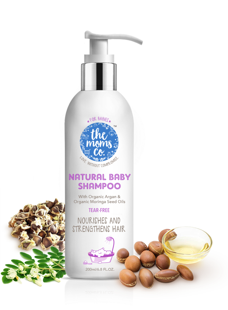 Banner Free Stock Natural Peek A Boo Patterns - Moms Co Natural Baby Wash 200 Ml (1000x1000), Png Download