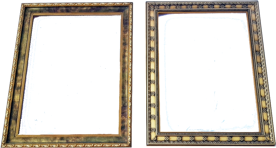 Moldura Quadro Dourada ** - Picture Frame (1200x675), Png Download