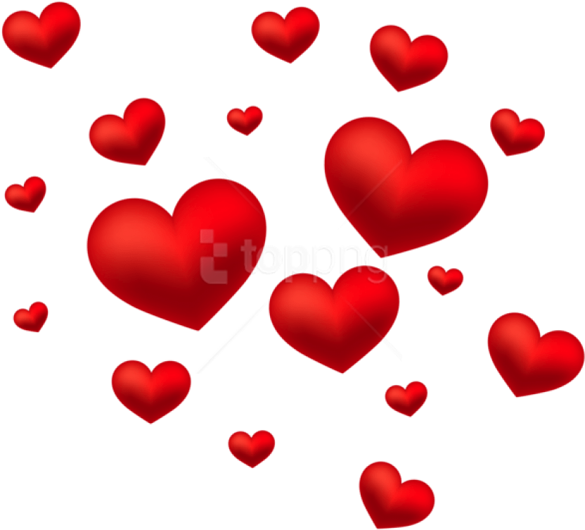Free Png Download Corazones Clipart Png Photo Png Images - Transparent Hearts Clip Art (850x760), Png Download