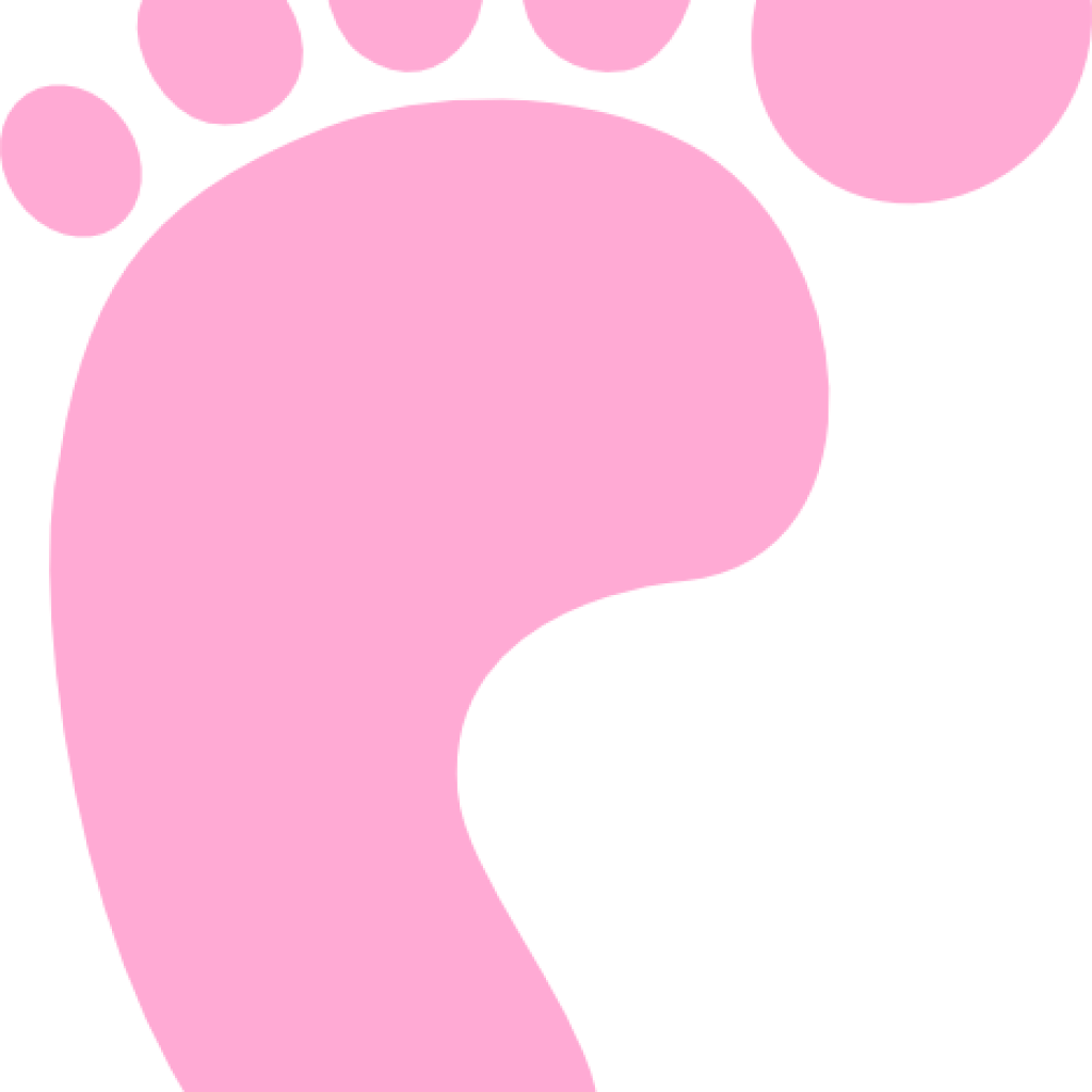 Baby Foot Clipart Ba Foot Clipart Ba Feet Clip Art - Circle (1024x1024), Png Download