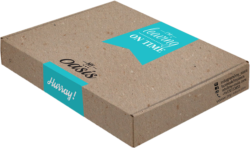 My Oasis Im Leaving On Time - Box (1000x611), Png Download