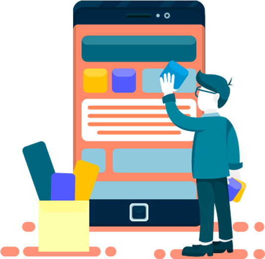 Ios Application Development - Illustration (650x550), Png Download