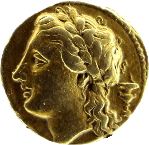 Siracusa, Agatocle, 25 Litre, 310-300 A - Coin (589x581), Png Download