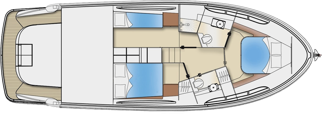 Cruise Clipart Luxury Yacht - Floor Plan (1494x400), Png Download