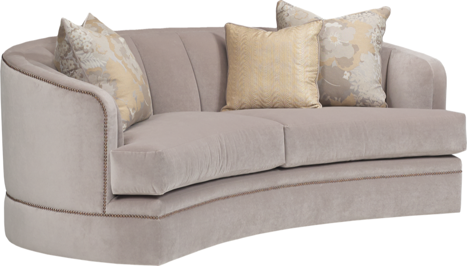 Jc118 Layton Curve Sofa - Sofa Bed (960x548), Png Download