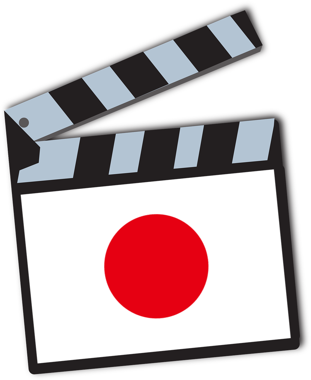 Movie - Bollywood Clapperboard (1048x1280), Png Download