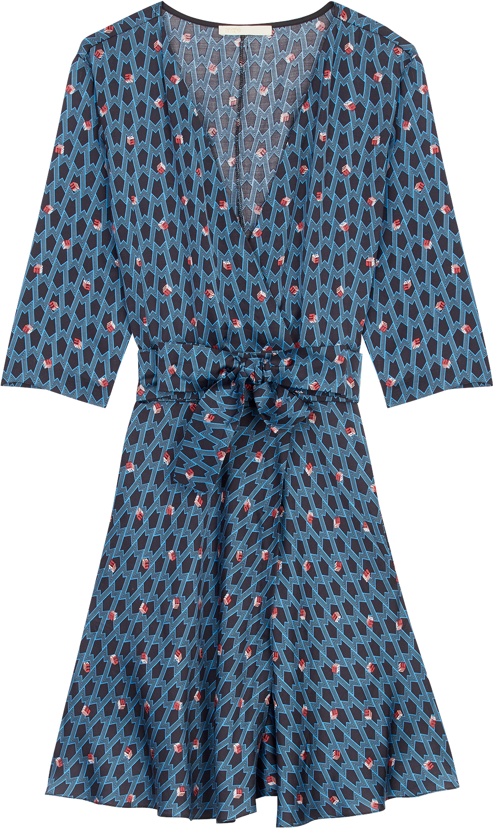 Short Dress With Monogram Print - Pattern (2000x2000), Png Download