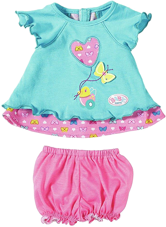 Accessories For Dolls Zapf Creation Baby Dresses - Born Baby Dress (800x800), Png Download
