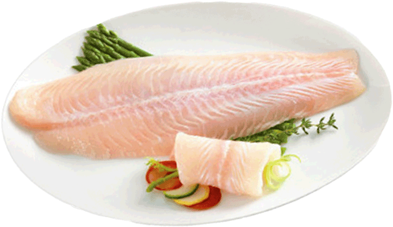 Vietnamese Basha Fish Fillets Fish Meat 4 Kg Loaded - White Meat (800x800), Png Download