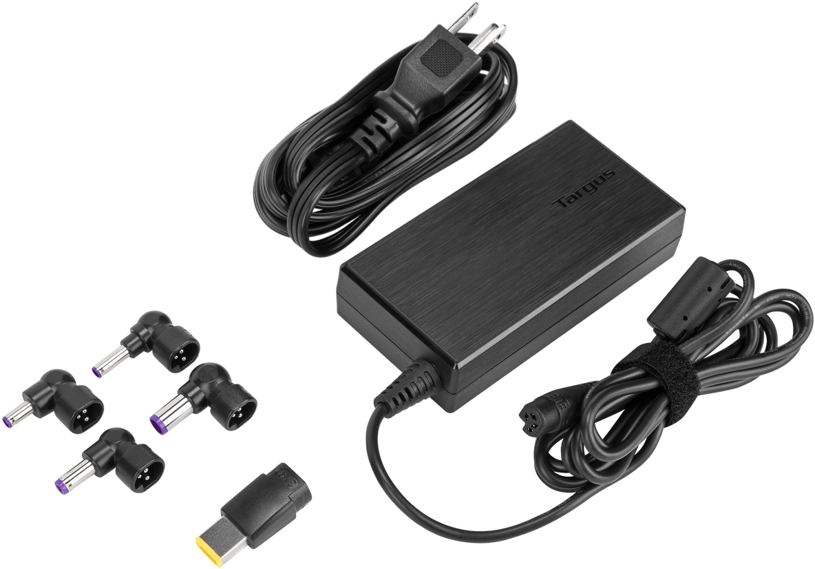 90w Ac Semi-slim Universal Laptop Charger - Charger Adapter (1200x1200), Png Download