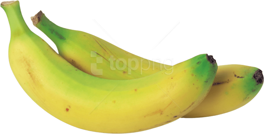 Free Png Download Light Green Banana Png Images Background - Yellow And Green Banana (850x433), Png Download