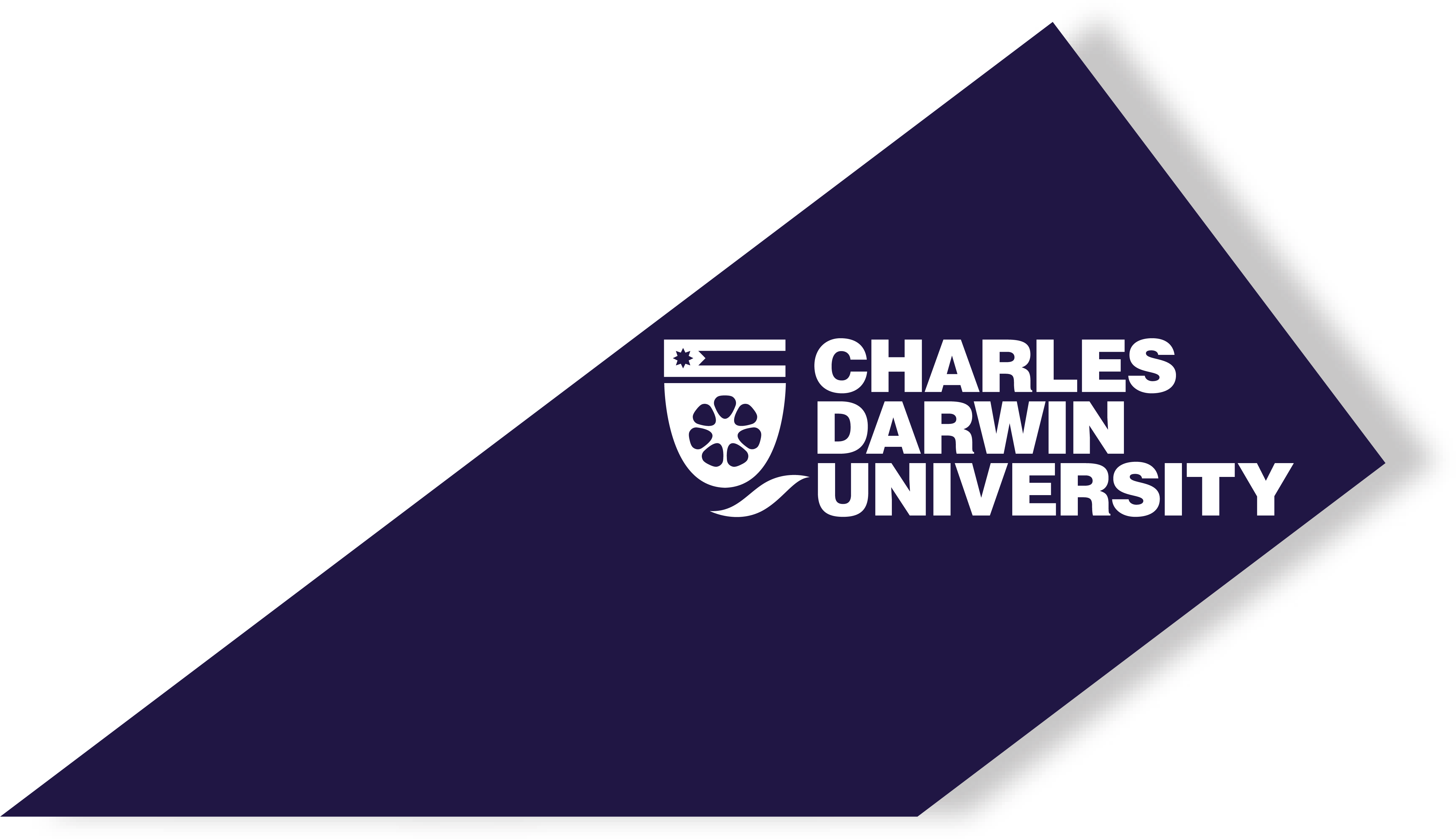 Why Use Cdu's Online Application Service - Charles Darwin University Logo Png (4643x2694), Png Download
