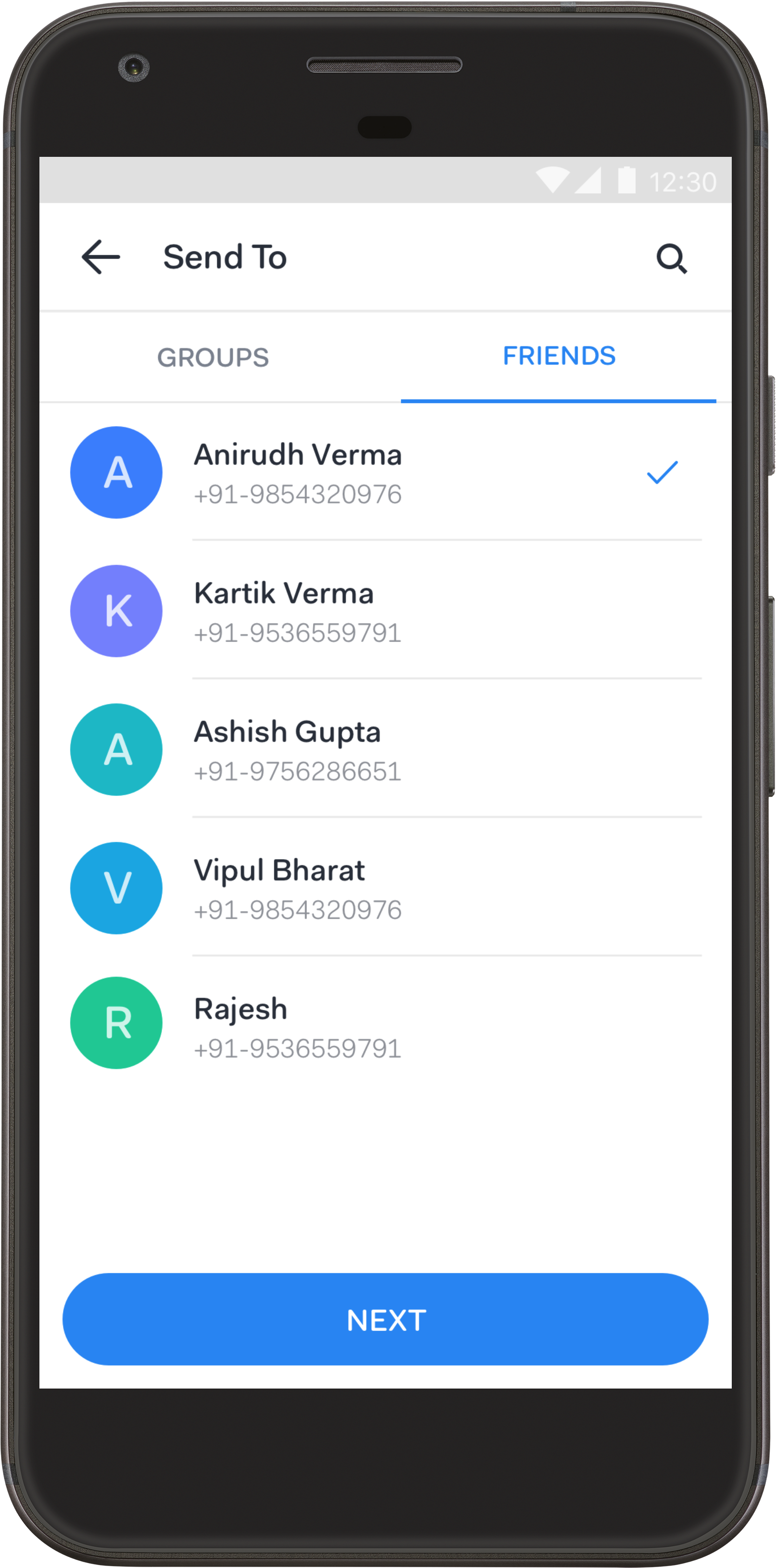Select A Friend Or A Group - Number You Have Reached Is Not (2125x3770), Png Download