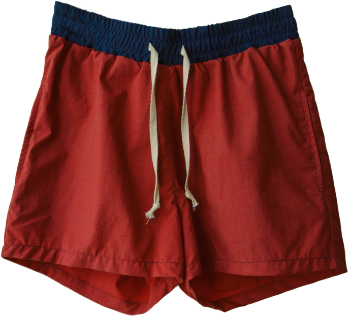 Boy Girl Parker Boy's Swim Trunk In Maroon - Board Short (1024x1024), Png Download