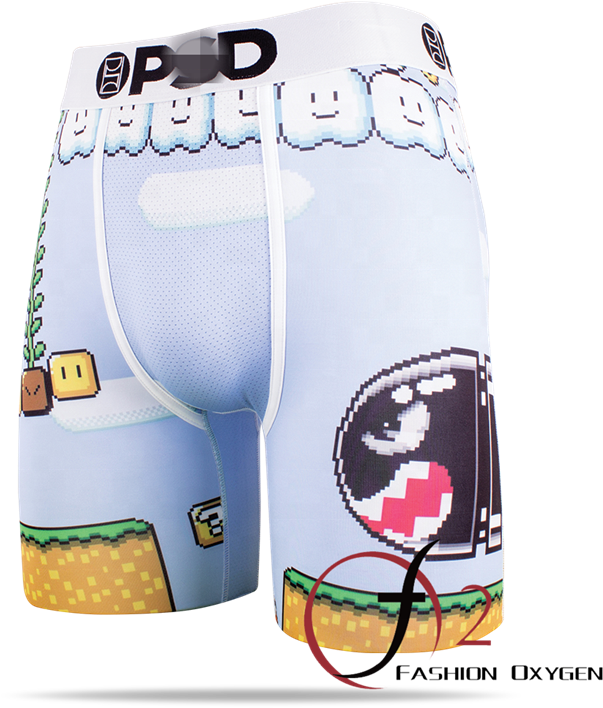 Kids Boxers And Pants, Kids Boxers And Pants Suppliers - Super Mario World (750x750), Png Download