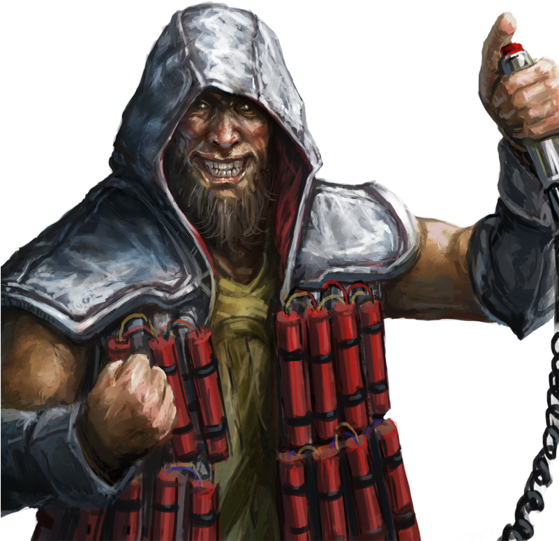 Al-jazeera Had An Extremely Hard Time Keeping A Regular - War Commander Suicide Bomber (800x800), Png Download