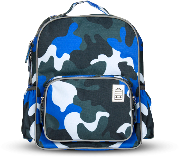 Midnight Camo - Messenger Bag (672x678), Png Download