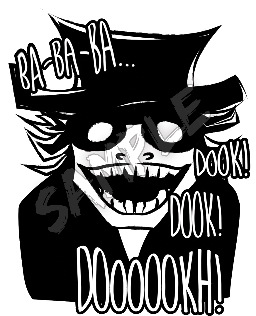The Babadook - Illustration (938x1238), Png Download