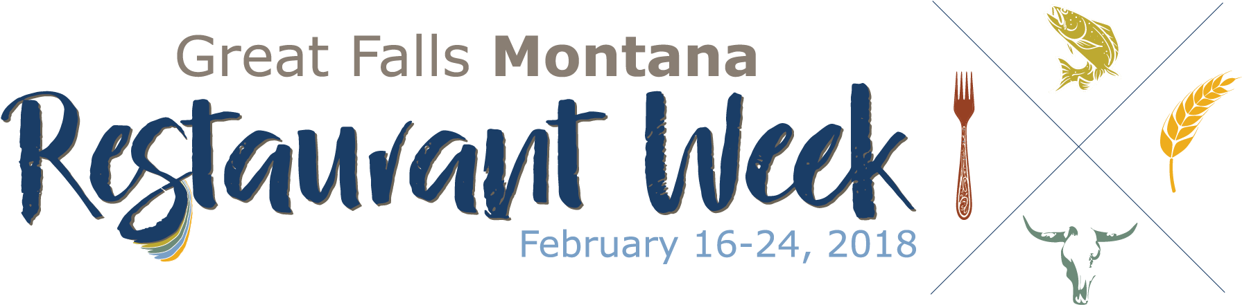 Horizontal Restaurant Week Logo With Date - Osborne Group (1941x534), Png Download