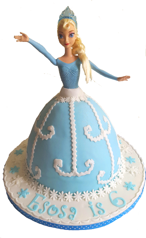 Disney Princess Birthday Cake - Cake Decorating (500x800), Png Download